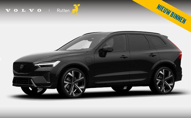 Volvo XC60 T8 406PK Automaat Plug-in Ultra Black Edition Exec Luchtvering/ Bowers & Wilkins/ Stoelventilatie/ Stoelverwarming voor en achter/ Stuurverwarming/ 22" Diamond Cut velgen/ Google infotainment/