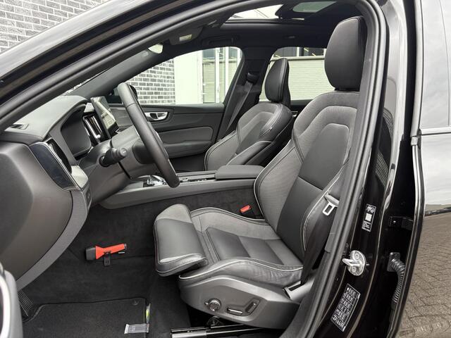 Volvo XC60 2.0 T6 Plug-in hybrid AWD Ultra Black Edition | SOH:100% | Trekhaak | Luchtvering | Stoel/Stuuverwarming | Power Seats | Memory | 360° Camera | Harman/Kardon | Keyless entry/start | Extra getint glas |