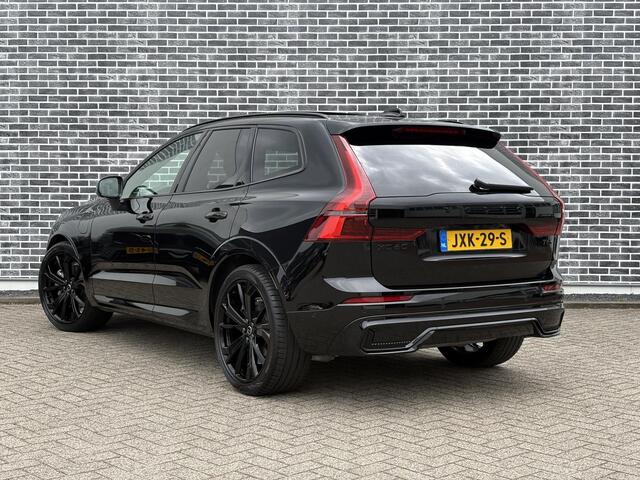 Volvo XC60 2.0 T6 Plug-in hybrid AWD Ultra Black Edition | SOH:100% | Trekhaak | Luchtvering | Stoel/Stuuverwarming | Power Seats | Memory | 360° Camera | Harman/Kardon | Keyless entry/start | Extra getint glas |