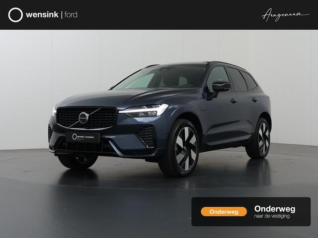 Volvo XC60 2.0 T8 Plug-in hybrid AWD Ultra Dark | Panoramadak | LED | Comfortstoelen | Ele.verstelbare stoelen + geheugen | Stuur/stoelverwarming | 360 Camera | DAB | Adaptieve Cruise Control | El.kofferdeksel | Harman/Kardon Audio |