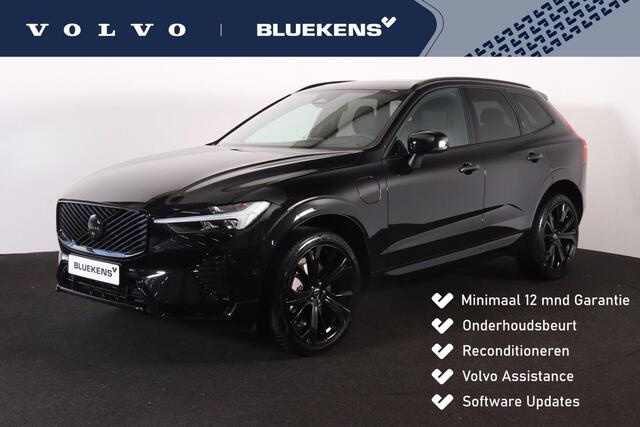 Volvo XC60 T6 Recharge AWD Plus Black Edition - Panorama/schuifdak - IntelliSafe Assist & Surround - 360º Camera - Harman/Kardon audio - Verwarmde voorstoelen, stuur & achterbank - Parkeersensoren voor & achter - Elektr. bedienb. voorstoelen met geheugen - Head up display - Draadloze tel. lader - Extra getint glas - 21' LMV