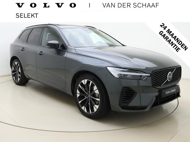 Volvo XC60 T6 350pk AWD Ultra Dark / Luchtvering / Trekhaak / Head-Up / 360 Camera / 20'' / Full-LED / Lederen Dashboard / Elektr. Stoelen /