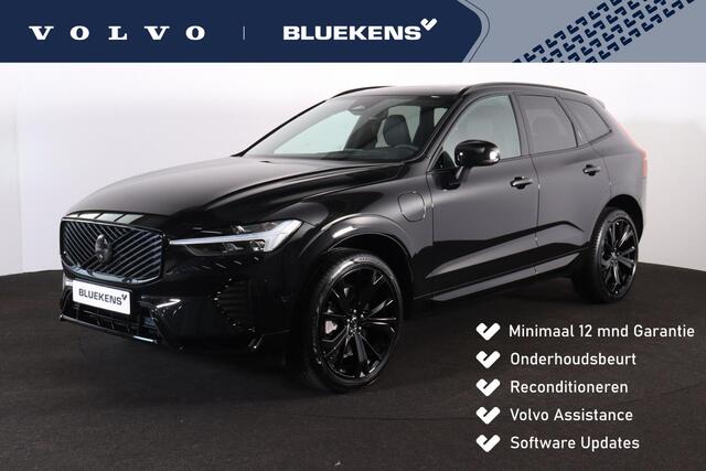 Volvo XC60 T6 Recharge AWD Plus Black Edition - Panorama/schuifdak - IntelliSafe Assist & Surround - 360º Camera - Harman Kardon audio - Verwarmde voorstoelen, stuur & achterbank - Parkeersensoren voor & achter - Elektr. bedienb. voorstoelen met geheugen - Head up display - Draadloze tel. lader - Extra getint glas - 21' LMV