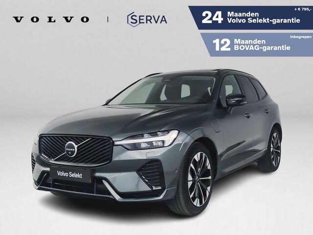 Volvo XC60 T6 Plug-in hybrid AWD Ultra Dark | SOH 100% | Panoramadak | 360° camera | Luchtvering | Head-up display | Luchtvering | Stoel- en stuurverwarming | Trekhaak