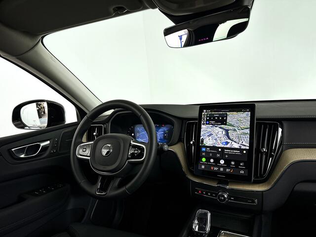 Volvo XC60 T6 Plug-in hybrid AWD Ultra Dark | SOH 100% | Panoramadak | 360° camera | Luchtvering | Head-up display | Luchtvering | Stoel- en stuurverwarming | Trekhaak
