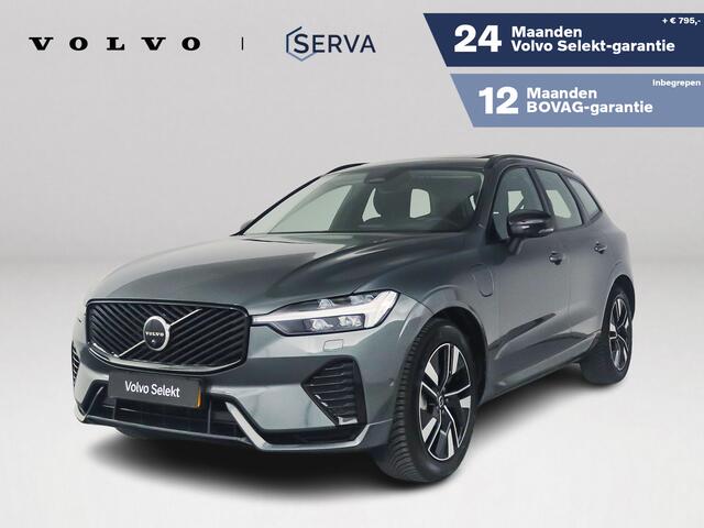 Volvo XC60 T6 Plug-in hybrid AWD Ultra Dark | SOH 100% | Panoramadak | 360° camera | Luchtvering | Head-up display | Luchtvering | Stoel- en stuurverwarming | Trekhaak
