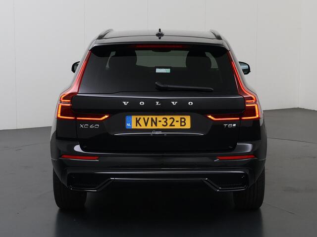 Volvo XC60 2.0 T8 Plug-in hybrid AWD Plus Dark | Ele.wegklapbare trekhaak | Harman/Kardon | Comfortstoelen ele.verstelbaar + Geheugen | Stuur en stoelverwarming | 360 Camera | Adaptieve Cruise Control | Ele. kofferdeksel | BLIS |