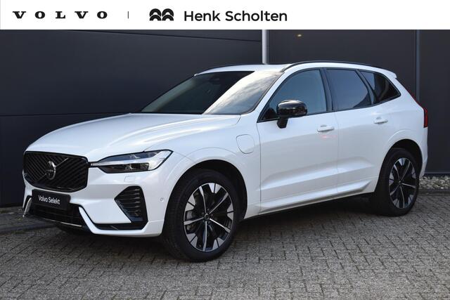 Volvo XC60 T6 Plug-in hybrid AWD Ultra Dark | Luchtvering | Trekhaak | Verwarmbare voorstoelen, achterbank en stuurwiel | Premium audio by Harman Kardon | Apple carplay/Android auto | Panoramisch Schuif-/kanteldak | 360 graden Camera | BLIS | Adaptieve Cruise Control |