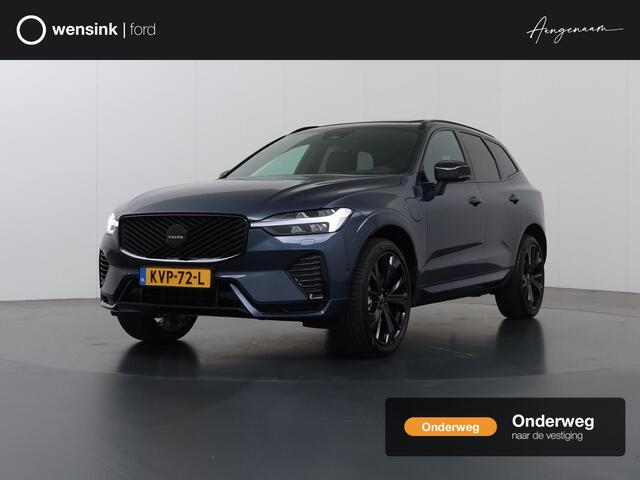 Volvo XC60 2.0 T8 Plug-in hybrid AWD Ultra Black Edition | Panoramadak | HUD | Harman/Kardon Audio | Ele. verstalbare Comfortstoelen + Geheugen | Stoel/Stuurverwarming | Adaptieve Cruise Control | 360 Camera | Apple CarPlay/Android Auto |