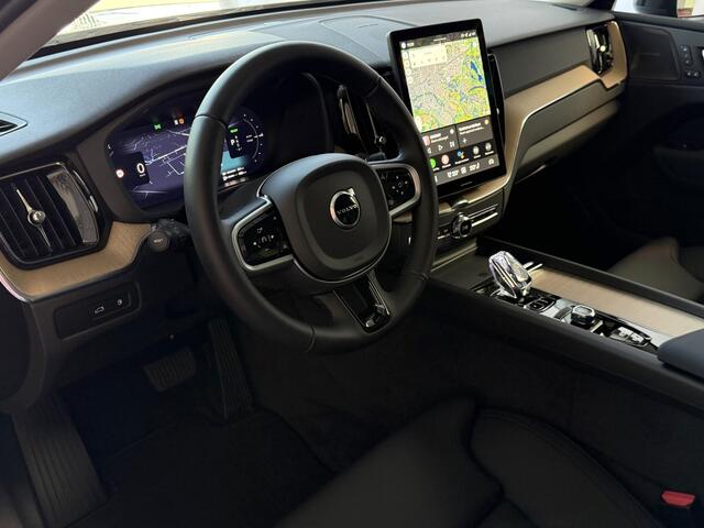 Volvo XC60 2.0 T8 455PK AWD PLUS DARK NIEUWE AUTO HARMAN KARDON 360.CAM STOEL/STUUR VERW LEER vapour grey