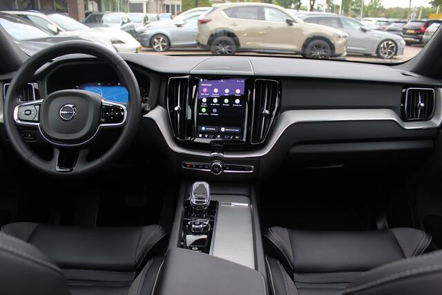 Volvo XC60 2.0 T6 Plug-in hybrid AWD Ultimate Black Edition R-Design / SoH 96,4% / Panoramadak / 360Camera / Leder / Harman Kardon / Keyless / 19'' / Sfeerverlichting / Stoel+Stuurverwarming / Dodehoek / DAB / ACC