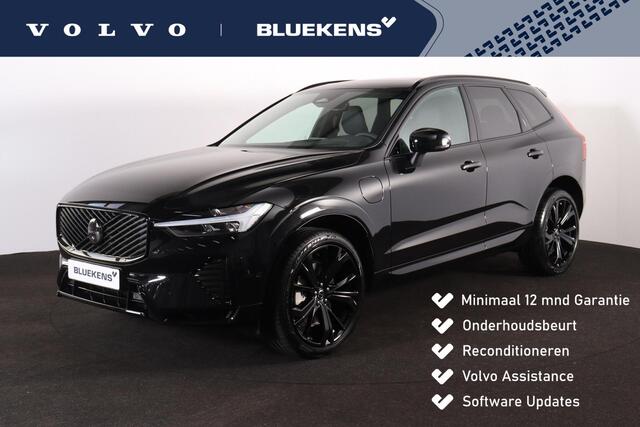 Volvo XC60 T6 Recharge AWD Plus Black Edition - Panorama/schuifdak - IntelliSafe Assist & Surround - 360º Camera - Harman/Kardon audio - Verwarmde voorstoelen, stuur & achterbank - Parkeersensoren voor & achter - Elektr. bedienb. voorstoelen met geheugen - Head up display - Extra getint glas - 21' LMV