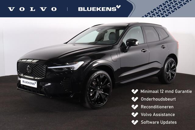 Volvo XC60 T6 Recharge AWD Plus Black Edition - Panorama/schuifdak - IntelliSafe Assist & Surround - 360º Camera - Harman/Kardon audio - Verwarmde voorstoelen, stuur & achterbank - Parkeersensoren voor & achter - Elektr. bedienb. voorstoelen met geheugen - Head up display - Draadloze tel. lader - Extra getint glas - 21' LMV