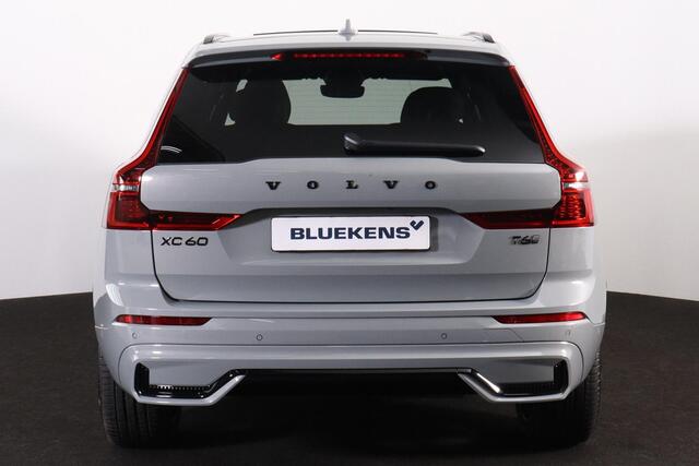 Volvo XC60 T6 Recharge AWD Plus Black Edition - Panorama/schuifdak - IntelliSafe Assist & Surround - 360º Camera - Harman/Kardon audio - Verwarmde voorstoelen, stuur & achterbank - Parkeersensoren voor & achter - Elektr. bedienb. voorstoelen met geheugen - Head up display - Draadloze tel. lader - Extra getint glas - 21' LMV