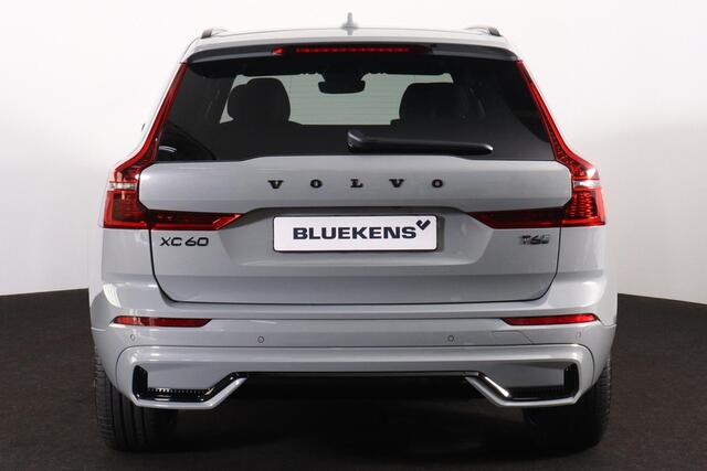 Volvo XC60 T6 Recharge AWD Plus Black Edition - IntelliSafe Assist & Surround - Harman Kardon audio - Verwarmde voorstoelen, stuur & achterbank - Parkeersensoren voor & achter - Elektr. bedienb. voorstoelen met geheugen - Draadloze tel. lader - Extra getint glas - 21' LMV