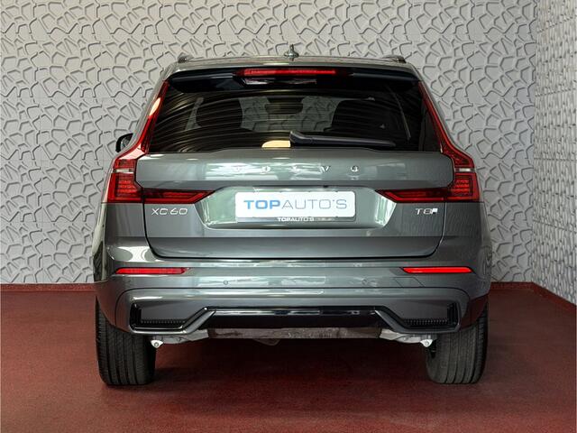 Volvo XC60 2.0 T8 455PK AWD PLUS DARK NIEUWE AUTO HARMAN KARDON 360.CAM STOEL/STUUR VERW LEER