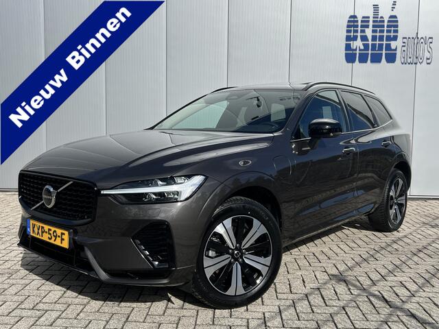 Volvo XC60 2.0 T8 455 PK AWD Plus Dark Trekhaak Harman Kardon Leder Elek Stoelen Full Led Adaptieve Cruise Control ACC Google Carplay Stoelverwarming Stuurverwarming Pilot Assist Extra Getint Glas Plug In Hybride