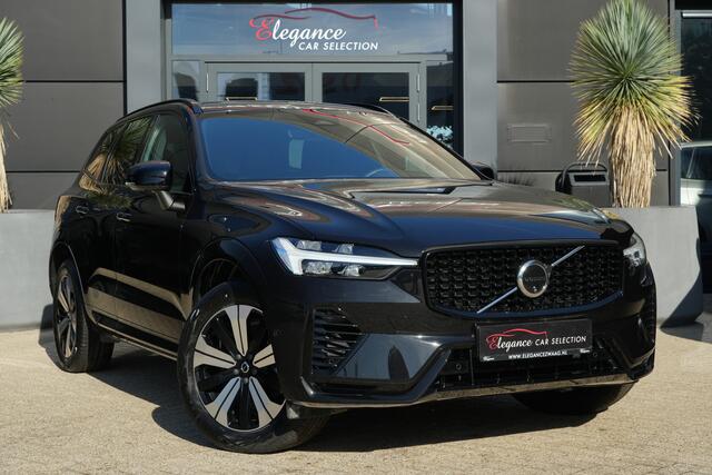 Volvo XC60 2.0 T6 Plug-in hybrid AWD Plus Dark | 350 PK | Pano | 360° camera | Navigatie | Stoelverwarming | HarmanKardon | Volvo XC60 2.0 T6 Plug-in hybrid AWD Plus Dark met 350 PK, 2.0-liter 4-cilinder plug-in hybride benzinemotor, panoramadak, lederen/stof bekleding, navigatiesysteem, 360° camera, adaptieve cru