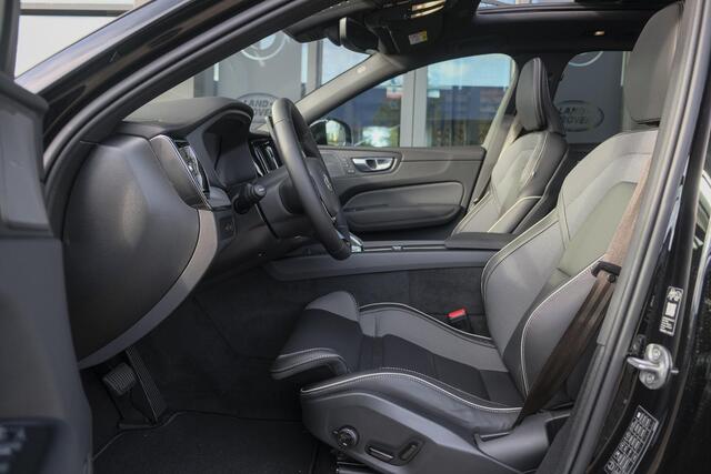 Volvo XC60 2.0 T6 350pk Plus Black Edition Panoramadak Luchtvering *BTW* NIEUW!! 21" LMV BOMVOL!!