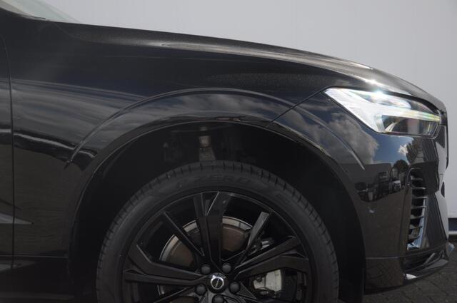 Volvo XC60 T6 350pk Automaat Plug-in AWD Ultra Black Edition Luchtvering/ Bowers & Wilkins/ Leder dashboard/ Adaptive cruise control/ Google infotainment/ 360Camera/ Keyless entry/