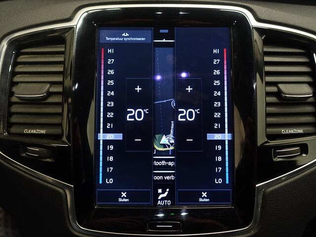 Volvo XC90 2.0 D5 4WD R-Design Aut- 360 Camera, Xenon Led, Navi, Memory, Sport Leder, Grijs Kenteken
