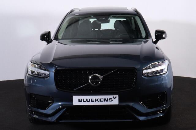 Volvo XC90 T8 Recharge AWD Ultimate Dark - Luchtvering - Panorama/schuifdak - IntelliSafe Assist & Surround - 360° Camera - Verwarmde voorstoelen, stuur & achterbank - Parkeersensoren voor & achter - Elektr. bedienb. voorstoelen met geheugen - Draadloze tel. lader -