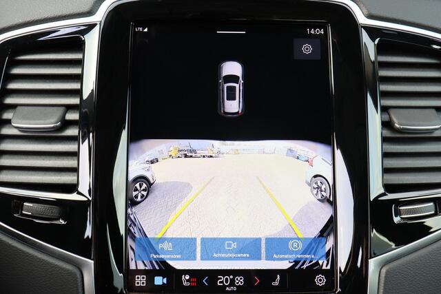Volvo XC90 T8 Recharge AWD Ultimate Dark - LONG RANGE - Panorama/schuifdak - IntelliSafe Assist & Surround - Harman/Kardon audio - Parkeercamera achter - Verwarmde voorstoelen, stuur & achterbank - Parkeersensoren voor & achter - Elektr. bedienb. voorstoelen met geh