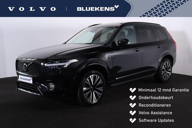Volvo XC90 T8 Recharge AWD Ultimate Dark - LONG RANGE - IntelliSafe Assist & Surround - 360° Camera - Verwarmde voorstoelen, stuur & achterbank - Parkeersensoren voor & achter - Elektr. bedienb. voorstoelen met geheugen - Draadloze tel. lader - Extra getint glas - 2