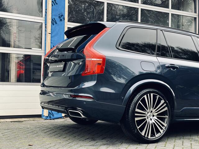 Volvo XC90 2.0 T8 Recharge AWD | R-Design | Black Line | Luchtvering | 22" | Beige leer | Elek. Trekh. | Panodak | HUD Display | 360 Camera | Incl BTW