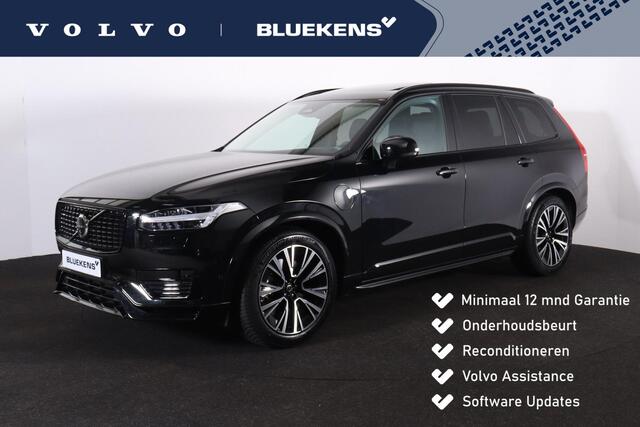 Volvo XC90 T8 Recharge AWD Ultimate Dark - LONG RANGE - Luchtvering - Panorama/schuifdak - IntelliSafe Assist & Surround - 360° Camera - Harman/Kardon audio - Adaptieve LED koplampen - Verwarmde voorstoelen, stuur & achterbank - Parkeersensoren voor & achter - Elekt