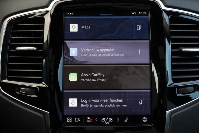 Volvo XC90 T8 Recharge AWD Ultimate Dark - LONG RANGE - Luchtvering - Panorama/schuifdak - IntelliSafe Assist & Surround - 360° Camera - Harman/Kardon audio - Adaptieve LED koplampen - Verwarmde voorstoelen, stuur & achterbank - Parkeersensoren voor & achter - Elekt