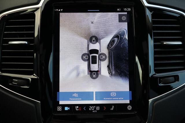 Volvo XC90 T8 Recharge AWD Ultimate Dark - LONG RANGE - Luchtvering - Panorama/schuifdak - IntelliSafe Assist & Surround - 360° Camera - Harman/Kardon audio - Adaptieve LED koplampen - Verwarmde voorstoelen, stuur & achterbank - Parkeersensoren voor & achter - Elekt