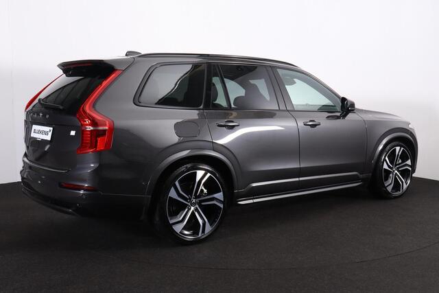 Volvo XC90 T8 Recharge AWD Ultimate Dark - LONG RANGE - Luchtvering - Panorama/schuifdak - IntelliSafe Assist & Surround - Bowers & Wilkins audio - 360º Camera - Verwarmde voorstoelen, stuur & achterbank - Parkeersensoren voor & achter - Elektr. bedienb. voorstoelen
