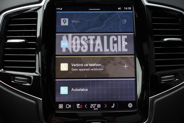 Volvo XC90 T8 Recharge AWD Ultimate Dark - LONG RANGE - Luchtvering - Panorama/schuifdak - IntelliSafe Assist & Surround - Bowers & Wilkins audio - 360º Camera - Verwarmde voorstoelen, stuur & achterbank - Parkeersensoren voor & achter - Elektr. bedienb. voorstoelen