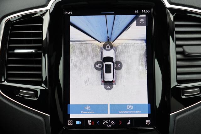 Volvo XC90 T8 Recharge AWD Ultimate Bright - LONG RANGE - Panorama/schuifdak - IntelliSafe Assist & Surround - 360º Camera - Harman/Kardon audio - Verwarmde voorstoelen, stuur & achterbank - Parkeersensoren voor & achter - Elektr. bedienb. voorstoelen met geheugen -