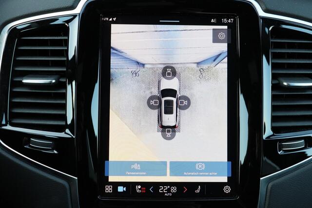 Volvo XC90 T8 Recharge AWD Plus Bright - LONG RANGE - Panorama/schuifdak - IntelliSafe Assist & Surround - 360º Camera - Adaptieve LED koplampen - Verwarmde voorstoelen, stuur & achterbank - Parkeersensoren voor & achter - Elektr. bedienb. voorstoelen met geheugen -
