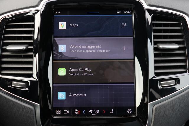 Volvo XC90 T8 Recharge AWD Plus Bright - LONG RANGE - Panorama/schuifdak - IntelliSafe Assist & Surround - 360º Camera - Harman/Kardon audio - Adaptieve LED koplampen - Verwarmde voorstoelen, stuur & achterbank - Parkeersensoren voor & achter - Elektr. bedienb. voor