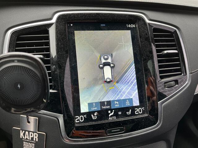 Volvo XC90 T8 Recharge AWD R-Design | Schuif-Kanteldak | Luchtvering | 360 Camera | Head-Up Display | Harman Kardon Audio | BLIS | Stoel voor en achter-/Stuurverwarming | Standkachel