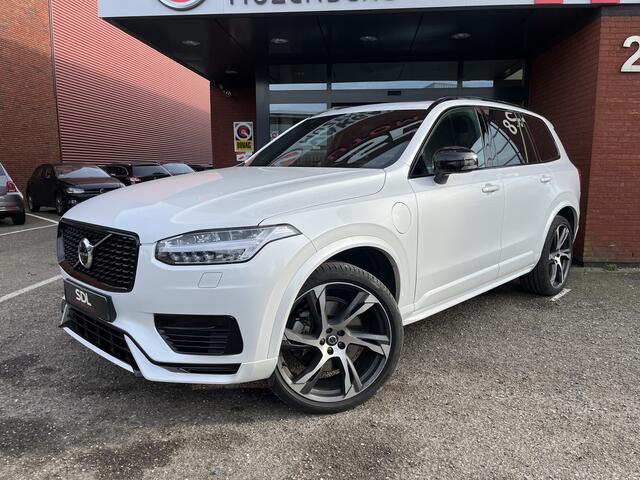 Volvo XC90 2.0 T8 Recharge AWD R-Design 7P // LEDER-ALCANTARA // 360 CAMERA // FULL LED // SCHUIF-KANTELDAK // HARMAN KARDON // WEGKLAPBARE TREKHAAK //