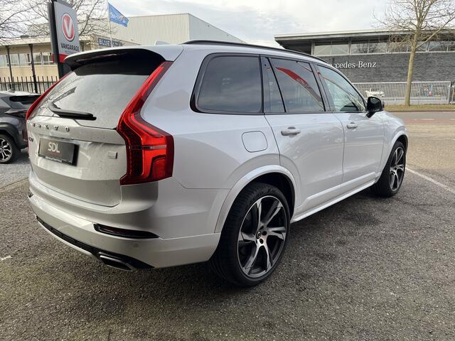 Volvo XC90 2.0 T8 Recharge AWD R-Design 7P // LEDER-ALCANTARA // 360 CAMERA // FULL LED // SCHUIF-KANTELDAK // HARMAN KARDON // WEGKLAPBARE TREKHAAK //