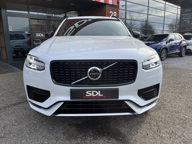 Volvo XC90 2.0 T8 Recharge AWD R-Design 7P // LEDER-ALCANTARA // 360 CAMERA // FULL LED // SCHUIF-KANTELDAK // HARMAN KARDON // WEGKLAPBARE TREKHAAK //