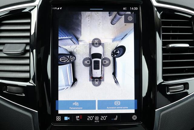 Volvo XC90 T8 Recharge AWD Ultra Dark - Luchtvering - Panorama/schuifdak - IntelliSafe Assist & Surround - 360º Camera - Verwarmde voorstoelen, stuur & achterbank - Parkeersensoren voor & achter - Elektr. bedienb. voorstoelen met geheugen - Draadloze tel. lader - He