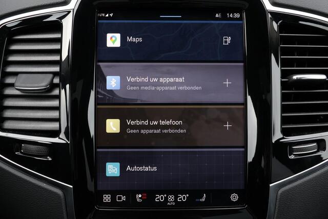 Volvo XC90 T8 Recharge AWD Ultra Dark - Luchtvering - Panorama/schuifdak - IntelliSafe Assist & Surround - 360º Camera - Verwarmde voorstoelen, stuur & achterbank - Parkeersensoren voor & achter - Elektr. bedienb. voorstoelen met geheugen - Draadloze tel. lader - He