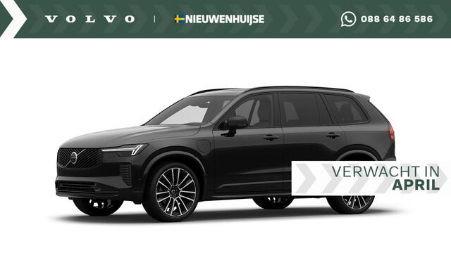 Volvo XC90 T8 Plug-in hybrid AWD Ultra Dark - Nieuw model - | Luchtvering | Elektr. Panoramadak | 22" LM velgen | Massage/ventilatie voorstoelen