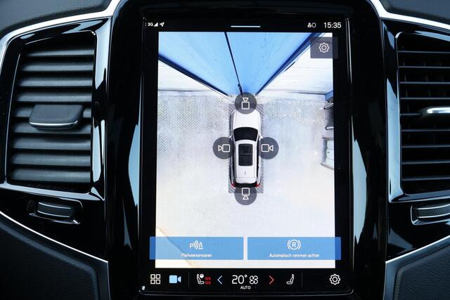Volvo XC90 T8 Recharge AWD Ultimate Dark - LONG RANGE - Luchtvering - Panorama/schuifdak - IntelliSafe Assist & Surround - Bowers & Wilkins audio - Verwarmde voorstoelen, stuur & achterbank - Parkeersensoren voor & achter - Elektr. bedienb. voorstoelen met geheugen 