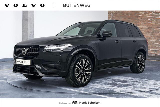Volvo XC90 T8 Automaat AWD Ultimate Dark | Verwarmbare Voorstoelen | Luchtvering | 360 Graden Camera | Getint Glas Achter | Parkeersensoren | Navigatiesysteem | Trekhaak | Adaptive Cruise Control | Panorama Dak | Electronic Climate Control | Standkachel | Dodehoekde