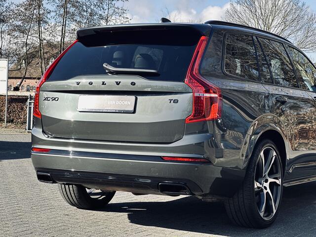 Volvo XC90 2.0 T8 Recharge | AWD | Black Line | Panodak | luchtvering | Massagestoelen | Bruin Leer | 22" | Auto Pilot | Vol opties | Incl BTW