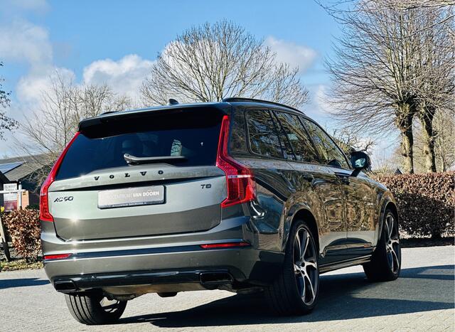 Volvo XC90 2.0 T8 Recharge | AWD | Black Line | Panodak | luchtvering | Massagestoelen | Bruin Leer | 22" | Auto Pilot | Vol opties | Incl BTW