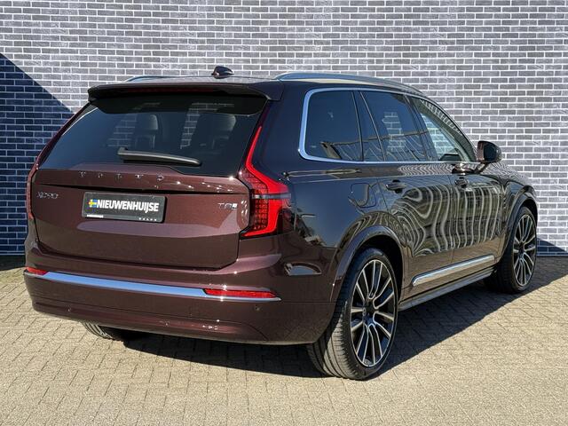 Volvo XC90 2.0 T8 Plug-in hybrid AWD Ultra Bright | Luchtvering | Bowers & Wilkins | 22'' | Gelaagd glas | Massage | Stoel koeling + verwarming | Panorama Schuifdak |