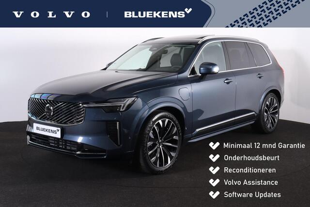 Volvo XC90 T8 Recharge AWD Ultra Bright - LONG RANGE - Luchtvering - Panorama/schuifdak - IntelliSafe Assist & Surround - 360º Camera - Bowers & Wilkins audio - Verwarmde voorstoelen, stuur & achterbank - Parkeersensoren voor & achter - Elektr. bedienb. voorstoelen 